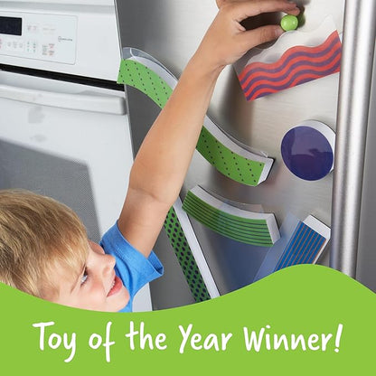 Learning Resources Tumble Trax Magnetic Marble Run, STEM Toy, 28 Piece Set, Ages 5+