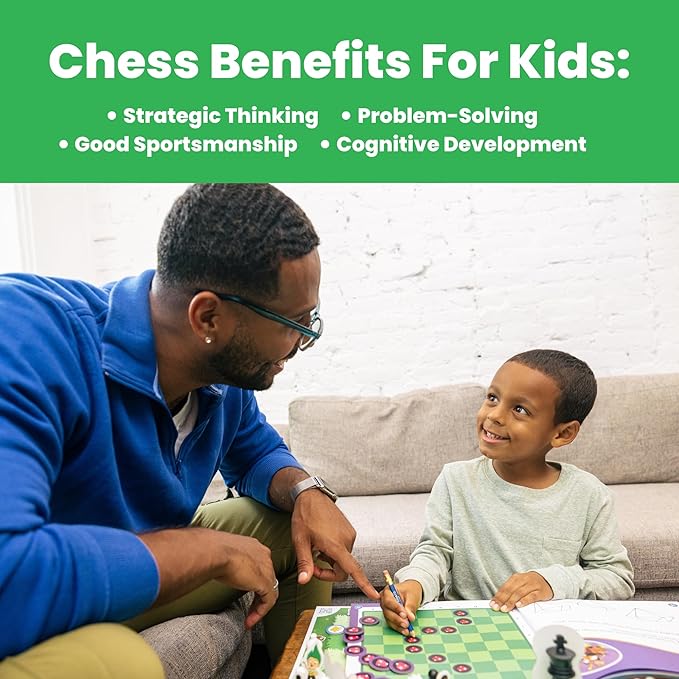 Story Time Chess - Kids Chess Set (Level 2 Strategy Expansion) Chess for Kids, Chess Game Toddlers, Learning Games for Kids, Boys & Girls Ages 3-103, No Stress Chess Game, Chess for Beginners