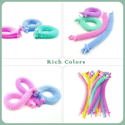 YZXODN 30 Pack Stretchy Strings Fidget Toys, Sensory Toys Bulk for Kids, Adults Stress Relief, Anti-Anxiety Autism Toys, Perfect for Easter, Children's Day, Classroom Exchange, Birthday, Party Favors