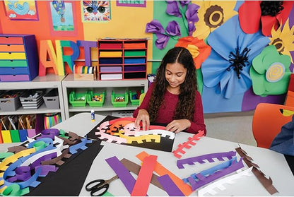 Tru-Ray® Construction Paper, 50% Recycled, 12" x 18", Slate, Pack Of 50