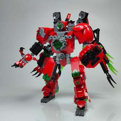 Skibid Toilet Building Block Set, Titan Siren Skibid Building Brick for Adults Fans 643PCS Blocks