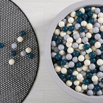 GOGOSO Baby Ball Pit Balls - Soft 2.15inch 100pcs Plastic Balls for Stimulating Playtime in Nursery Rooms or Kids Gifts Toy Xmas Decoration