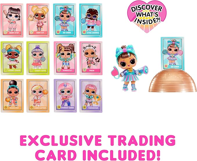LOL Surprise All Star Sports Vault Collection Tots with Sports-Themed Collectible Doll and 8 Surprises to UNbox Including Matching Accessories – Great Gift for Kids Ages 4+