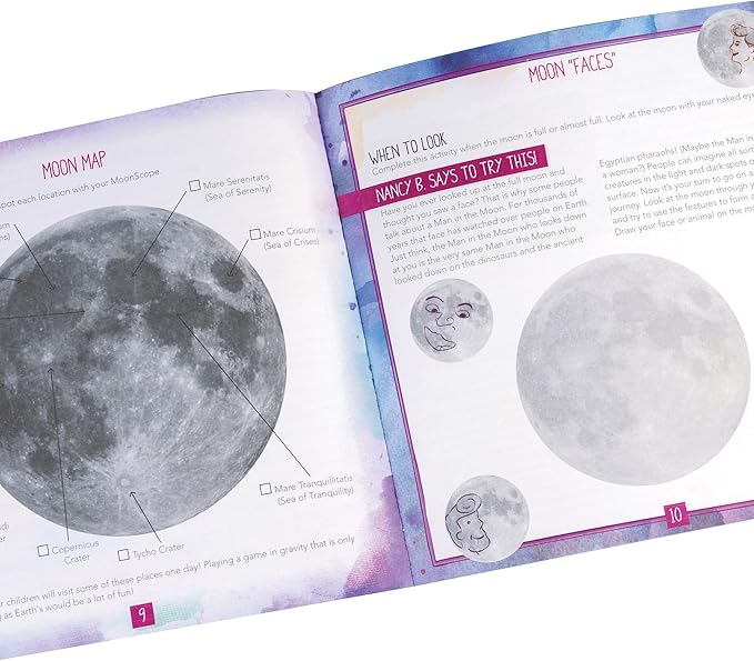 Educational Insights Nancy B's Science Club MoonScope Kids Telescope, STEM Toy, Gift for Boys & Girls, Ages 8+