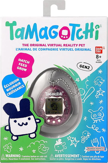 Tamagotchi Original - Pink Glitter (Updated Logo)