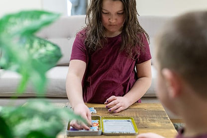 Bendon TS Shure Tic-Tac-Toe Games Mini Magnetic Activity Tin with Illustrated Foam Magnets 50437