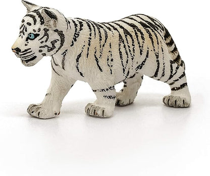Schleich Wild Life, Animal Figurine, Animal Toys for Boys and Girls 3-8 Years Old, White Tiger Cub, Ages 3+