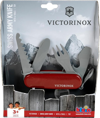 Theo Klein Victorinox 9.6092.1 Pocket Knife Toy The Pocket Knife for Young Children Who Want One of Their Own in VX Red 4.4 inches