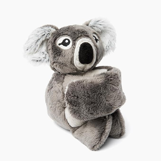 Hug Babies Quinn The Koala Cute Mini Plush Stuffed Animal Bracelet for Kids | Soft & Cuddly Portable Comfort Adorable On-The-Go Companion for Travel School & Adventures Ages 2+