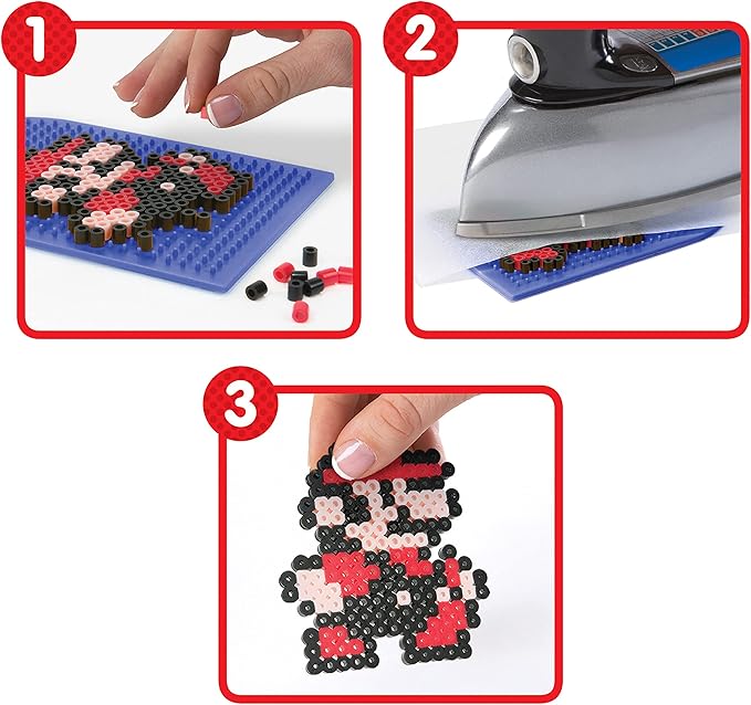 Perler Craft Bead Bucket Activity Kit, 5003 pcs, Super Mario Brothers - 80-42947