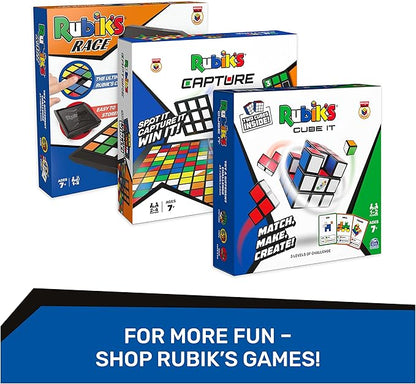 Rubik’s Cube, Original 3x3 Puzzle Brain Teaser Fidget Toy with Removable Interchangeable Mod Stickers to Customize, for Adults & Kids Ages 8 and up