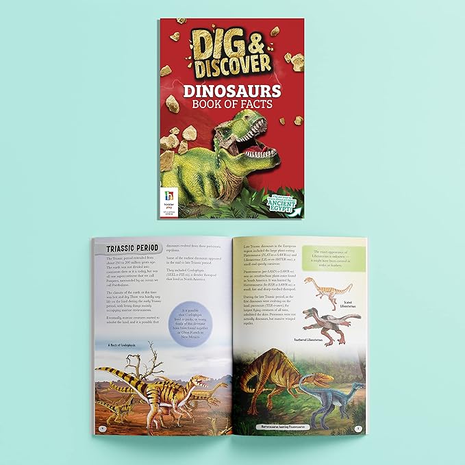 Hinkler Dig & Discover Ultimate Kit - DIY Science and Geology for Kids - Uncover Treasure and Fossils - Ancient History for Kids - STEM Skills for Kids Aged 8 to 14 - Archaeology Basics