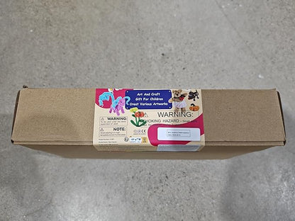 Caydo 1000 Pieces Pipe Cleaners Assorted 20 Colors Chenille Stems Bulk for Kids Art and Crafts Projects and Decorations(6 mm x 12 inch)