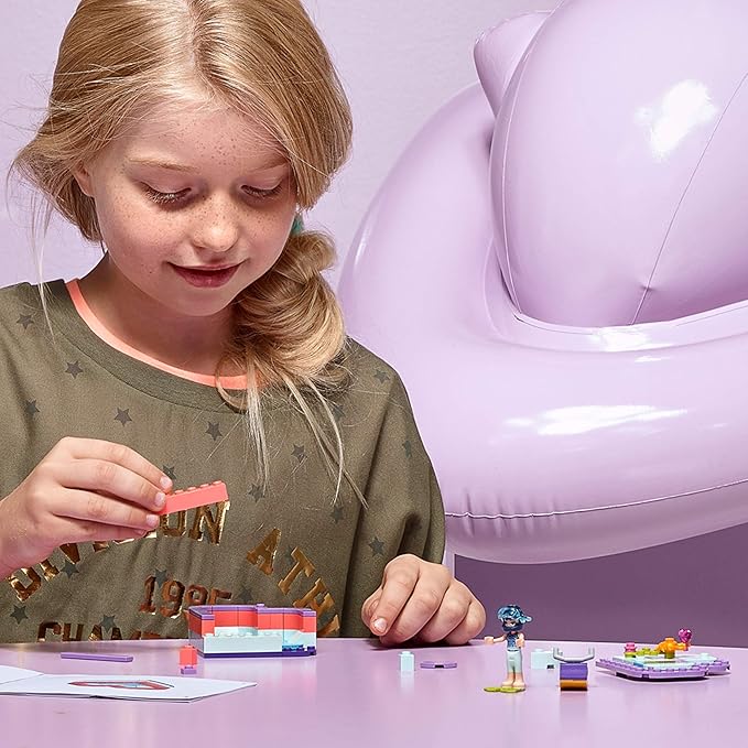 LEGO Friends Emma’s Summer Heart Box 41385 Building Kit, New 2019 (86 Pieces)
