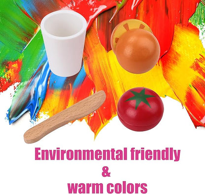 Juice Extractor Toys Pretend Play with Wooden Kitchen Accessories for Kids Entertainment Education Gift(JET03)