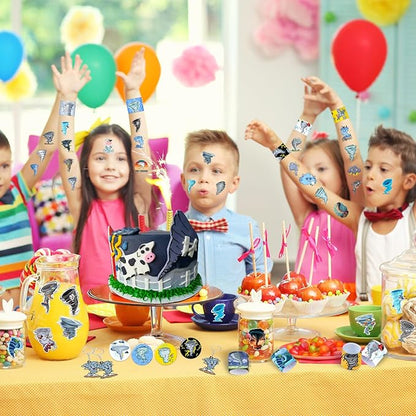 48 PCS Tornado Slap Bracelets Party Favors, Tornado Wristbands Bracelets Goodie Bag Fillers for Tornado Birthday Party Decorations Supplies Gifts for Kids Teens Boys Girls