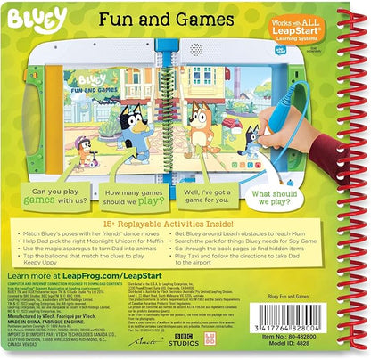LeapFrog LeapStart Bluey Fun and Games