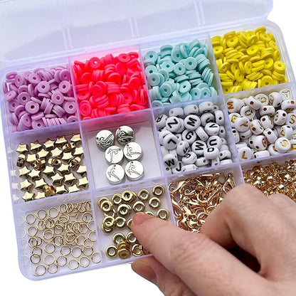 Gymnastics Bracelet Kit for Girls - DIY Friendship Bracelets for Gymnasts - Fun Gymnastics Gift for Girls