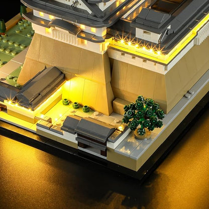 BRIKSMAX Led Lighting Kit for Lego 21060 Himeji Castle - Compatible with Lego Architecture Building Set- Not Include Lego Set
