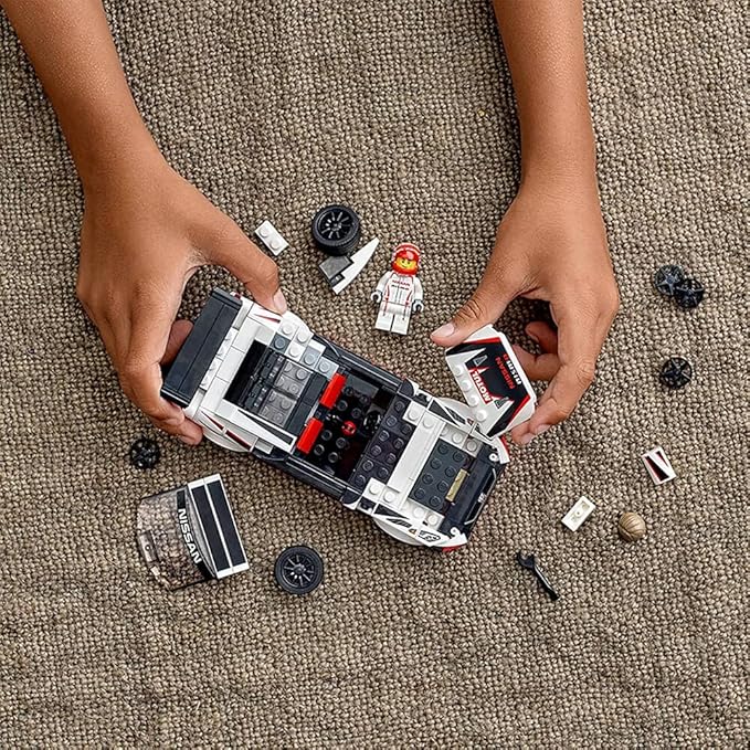 LEGO Speed Champions Nissan GT-R NISMO 76896 Toy Model Cars Building Kit Featuring Minifigure (298 Pieces)