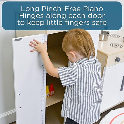 Children’s Factory Wooden Play Stove for Kids and Toddlers – Pretend Kitchen Playset with Realistic Design – Preschool Furniture for Classroom or Playroom – 24" W x 15" D x 28" H – Assembly Required