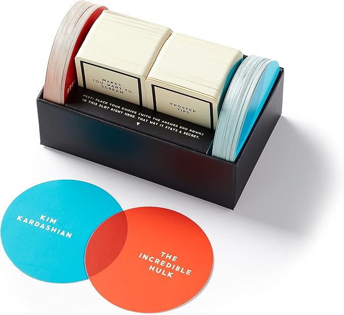 I've Venn Thinking – Fun Party Card Game About Finding Funny Common Things from Unexpected Pairings for Adults, Ages 13+