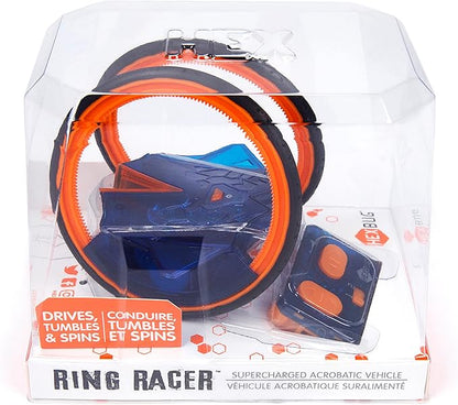 HEXBUG Ring Racer, Self-Stabilizing Rechargeable Remote Control Robot Toys for Kids, STEM Toys for Boys & Girls Aged 8 & Up, (Colors May Vary)