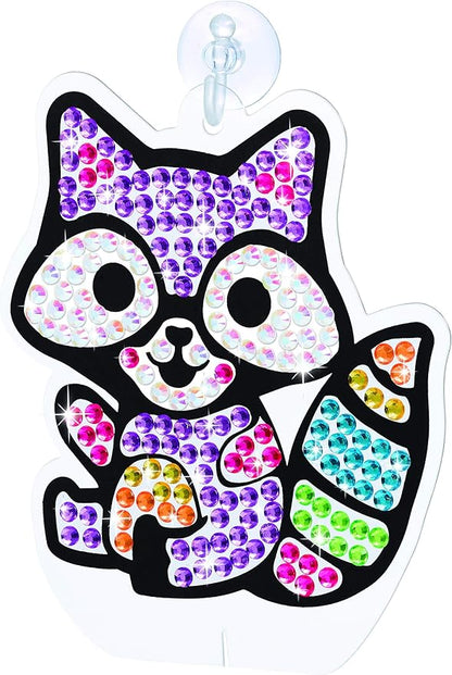 Creativity for Kids Big Gem Diamond Painting Kit - Woodland Forest Friends Stickers and Suncatchers DIY Kit - Diamond Art for Kids, Gifts for Girls Ages 6-8 Years Old, 1 Count (Pack of 1)