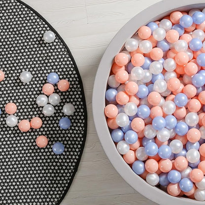 GOGOSO Ball Pit Balls for Toddles, Kids Plastic Balls for BallPit, Pool, Baby Party Accessories, Birthday Decoration 50 100 200 500 1000