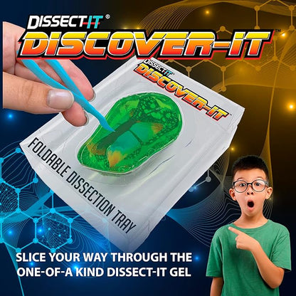 Top Secret Toys Discover-It Dissection Kit for Kids, Synthetic Butterfly Metamorphosis Science Lab Kit, STEM Science Toys for Kids Ages 5 and Above