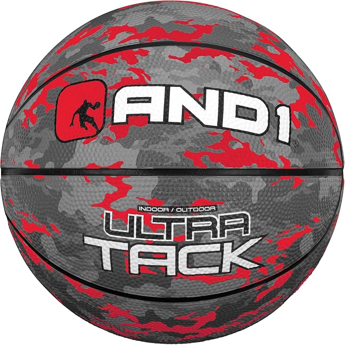 AND1 Mini Basketball 3 Pack Set for Kids (Deflated w/Pump Included): - Size 3 7-Inch Premium Youth Size Basketballs, Easy to Grip