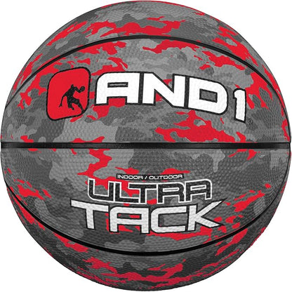 AND1 Mini Basketball 3 Pack Set for Kids (Deflated w/Pump Included): - Size 3 7-Inch Premium Youth Size Basketballs, Easy to Grip