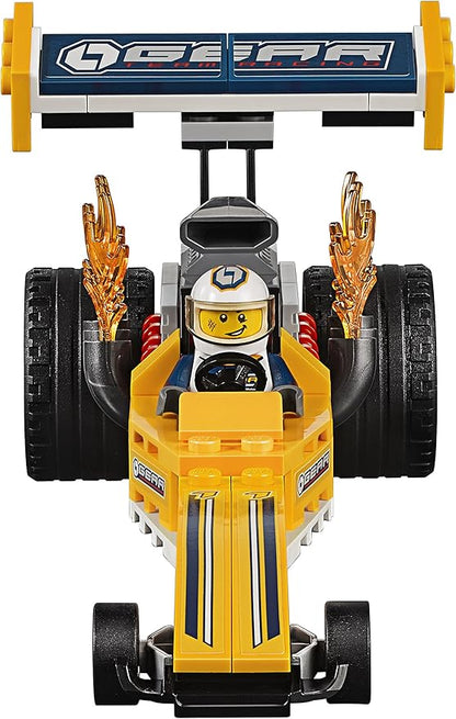 LEGO City Great Vehicles Dragster Transporter 60151