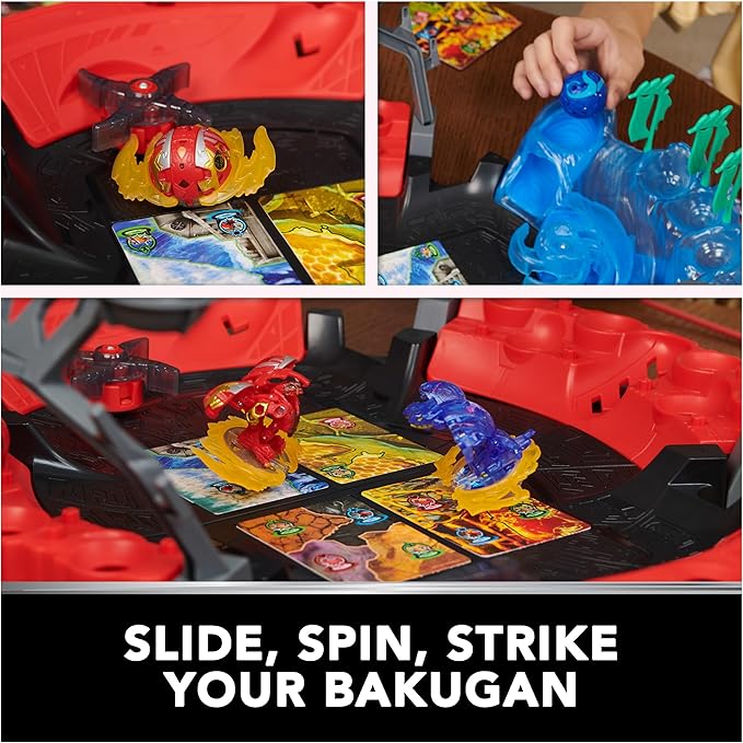 Bakugan Battle Arena with Exclusive Special Attack Dragonoid, Customizable, Spinning Action Figure and Playset, Kids Toys for Boys and Girls 6 and up