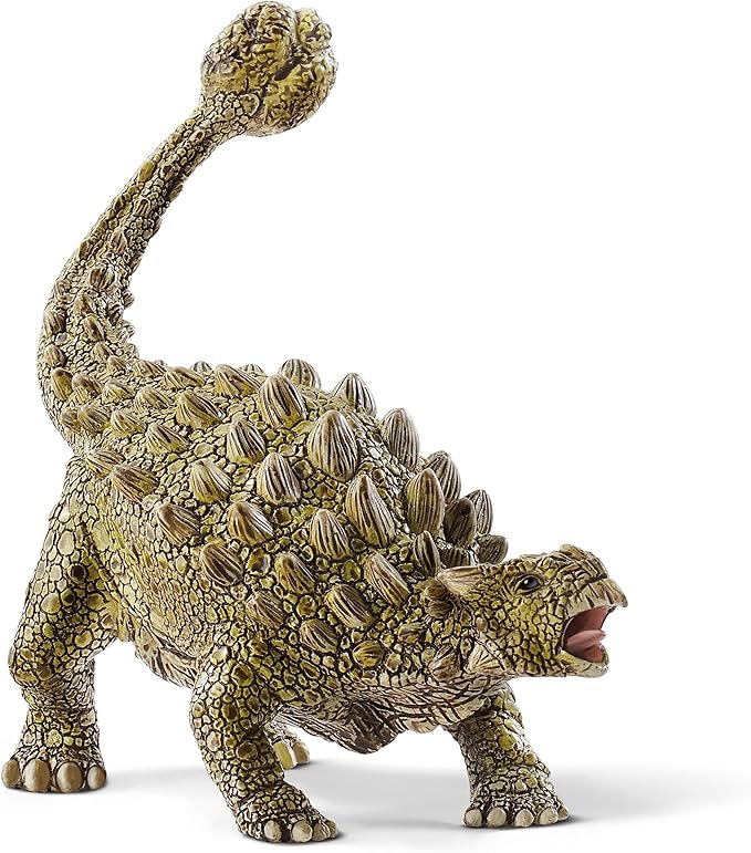 Schleich Dinosaurs Realistic Ankylosaurus Dinosaur Figure - Detailed Prehistoric Jurassic Dino Toy, Highly Durable for Education and Fun for Boys and Girls, Gift for Kids Ages 4+