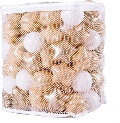 GOGOSO Ball Pit Balls for Toddles, Kids Plastic Balls for BallPit, Pool, Baby Party Accessories, Birthday Decoration 50 100 200 500 1000