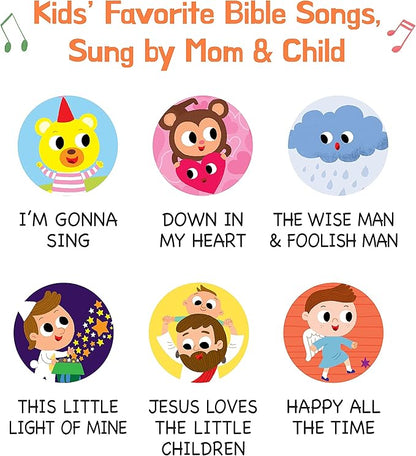 Dance with Jesus Christian Sound Books for Kids - 6 Bible Songs for Toddlers – Christian Gifts for Kids - Baby Bible for Baptism, Christening, Dedication Gifts, Sunday School, Preschool Homeschool