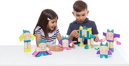 Tegu Beans & Tumtum Magnetic Wooden Block Set
