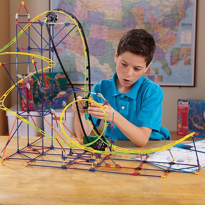 K'NEX Education - STEM Explorations: Roller Coaster Set ‚ 546 Pieces, Creative Building Set‚ Ages 8+