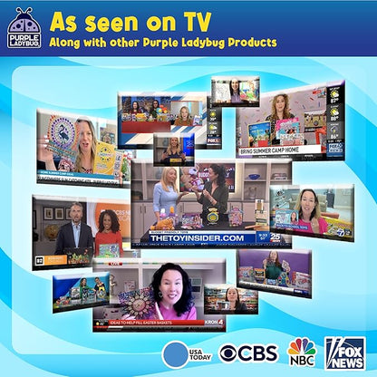 PURPLE LADYBUG Decorate Your Own Water Bottle for Boys - Crafts for Boys Ages 6-8, Birthday Gift for 5-10 Year Old Boy, Easter Gifts for Kids Boys, Valentines Day Gift