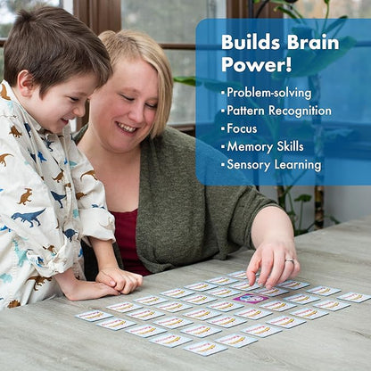 Wonder Forge Sesame Street Memory Matching Game: Fun Toddler Learning Toys & Games for Kids Ages 3-5, Ideal for Family Play & Education