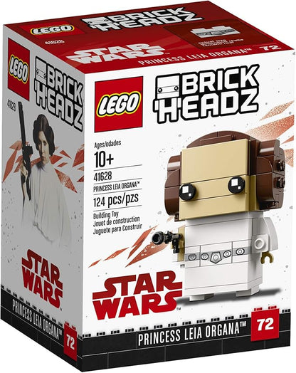 LEGO 6225350 Brickheadz Princess Leia Organa 41628 Building Kit, Multicolor