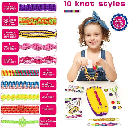 Arts and Crafts for Kids Ages 8-12,Bracelet Making Kit for Girls,Girls Toys Gifts for 6 7 8 9 10 11 12+ Year Old Girl Gift Ideas On Christmas Birthday