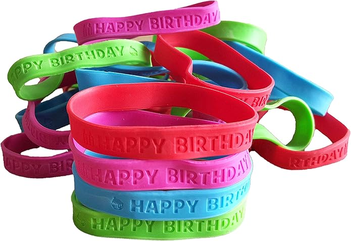 Paw Print Rubber Bracelets, You are Pawsome' Rubber Bracelet Party Favors