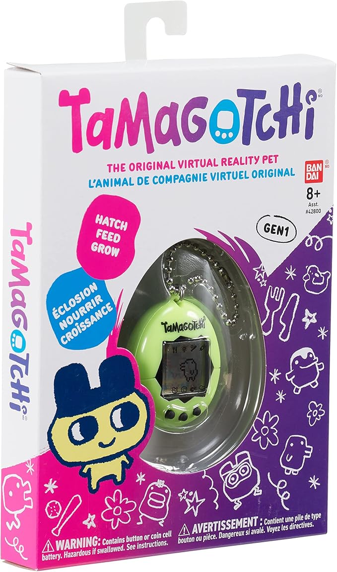 Tamagotchi Original - Neon (Updated Logo)