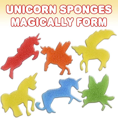 ArtCreativity Magic Growing Unicorn Capsules - Grow in Water - 2 Packs with 12 Expanding Animals Capsules Each - Cute Color Variety - Kids’ Birthday Party Favors, Contest Prize or Gift Idea