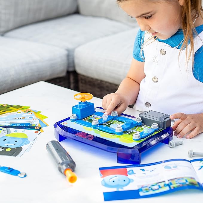 Educational Insights Design & Drill Adventure Circuits, STEM Toy, 63 Pieces, Ages 5+