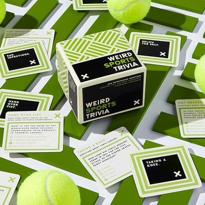 Brass Monkey Weird Sports – Trivia Card Game Set with 200 Unique Questions About Weird Sports Facts