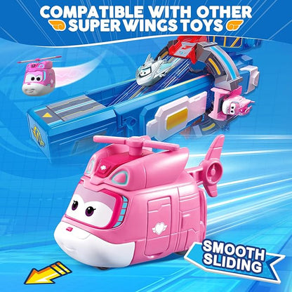 Super Wings Transformer Toys, 2 in Dizzy Robot Transformer Action Figures, 2-in-1 Mode Robot Transformer Toys for Boys Girls 4-6 6-8, Fun Plane Toys for Boys Toddlers Kids Age 3 4 5 6 7 8