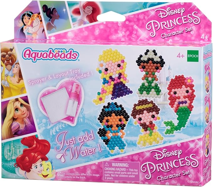 Aquabeads Disney Princess Character Set - Create Your Favorite Princesses with Water Beads!